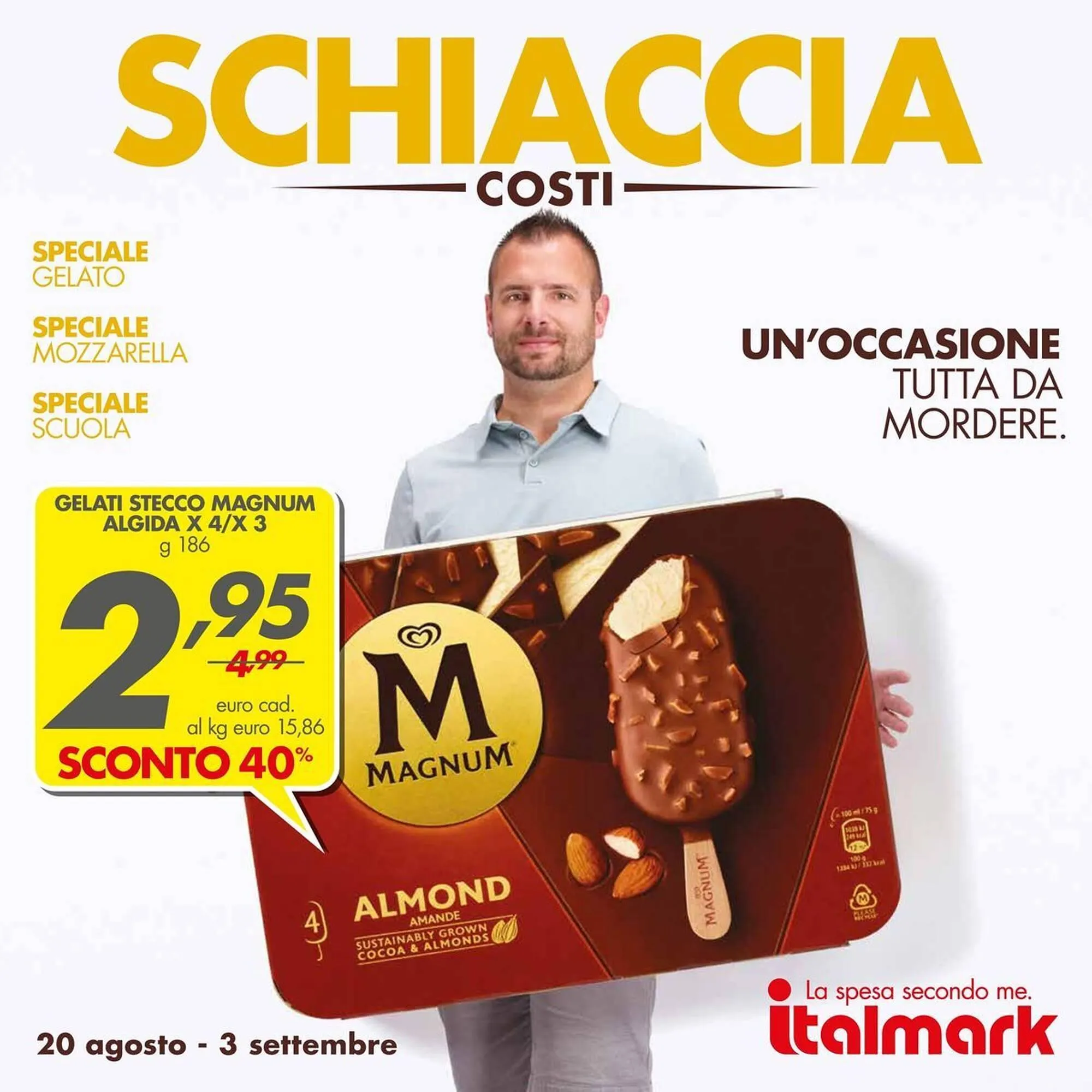Volantino Italmark da 20 agosto a 3 settembre di 2025 - Pagina del volantino 1