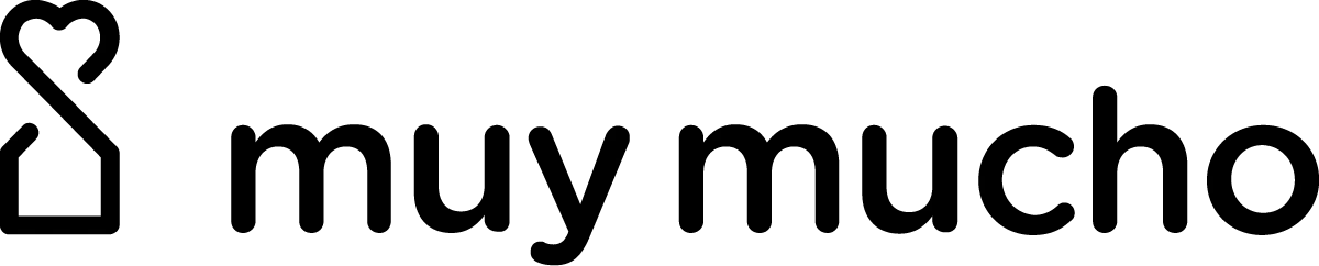 muy mucho logo de catálogo