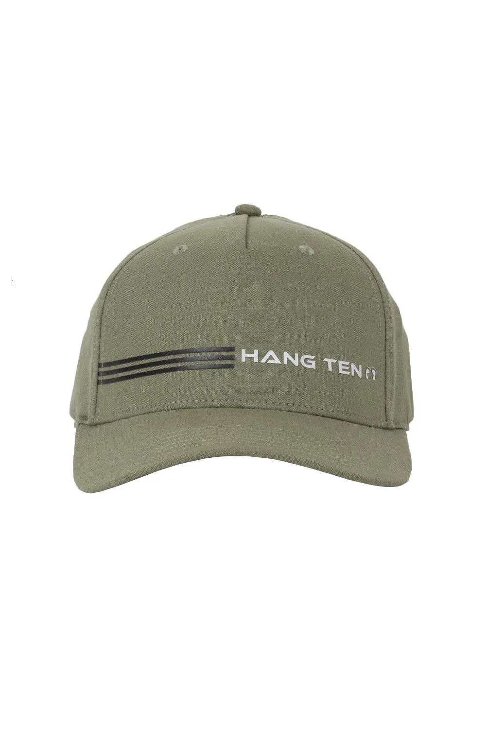 Gorra verde estampada