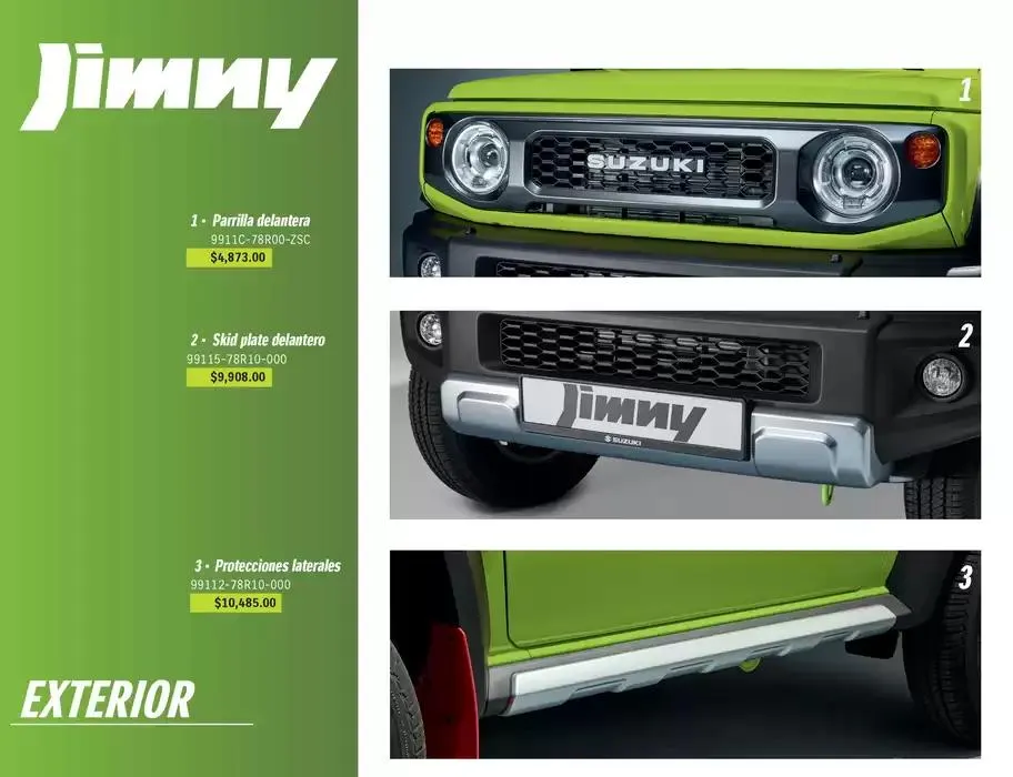 Catálogo de Catálogo JIMNY 14 de marzo al 31 de diciembre 2025 - Pagina 4