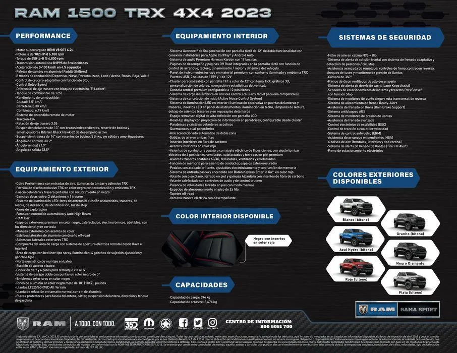 Catálogo de RAM 1500 TRX 18 de enero al 31 de diciembre 2024 - Pagina 2