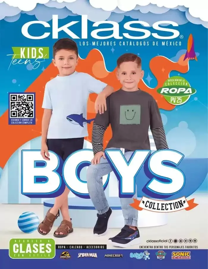 Catálogo de Catálogo Cklass Kids Niños Primavera Verano 2025 México 8 de enero al 30 de junio 2025 - Pagina 1
