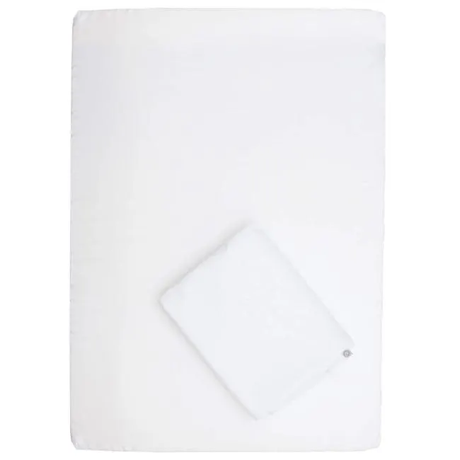 Colchon para Cuna 100x70x4 cm Cary Con protector Impermeable Blanco