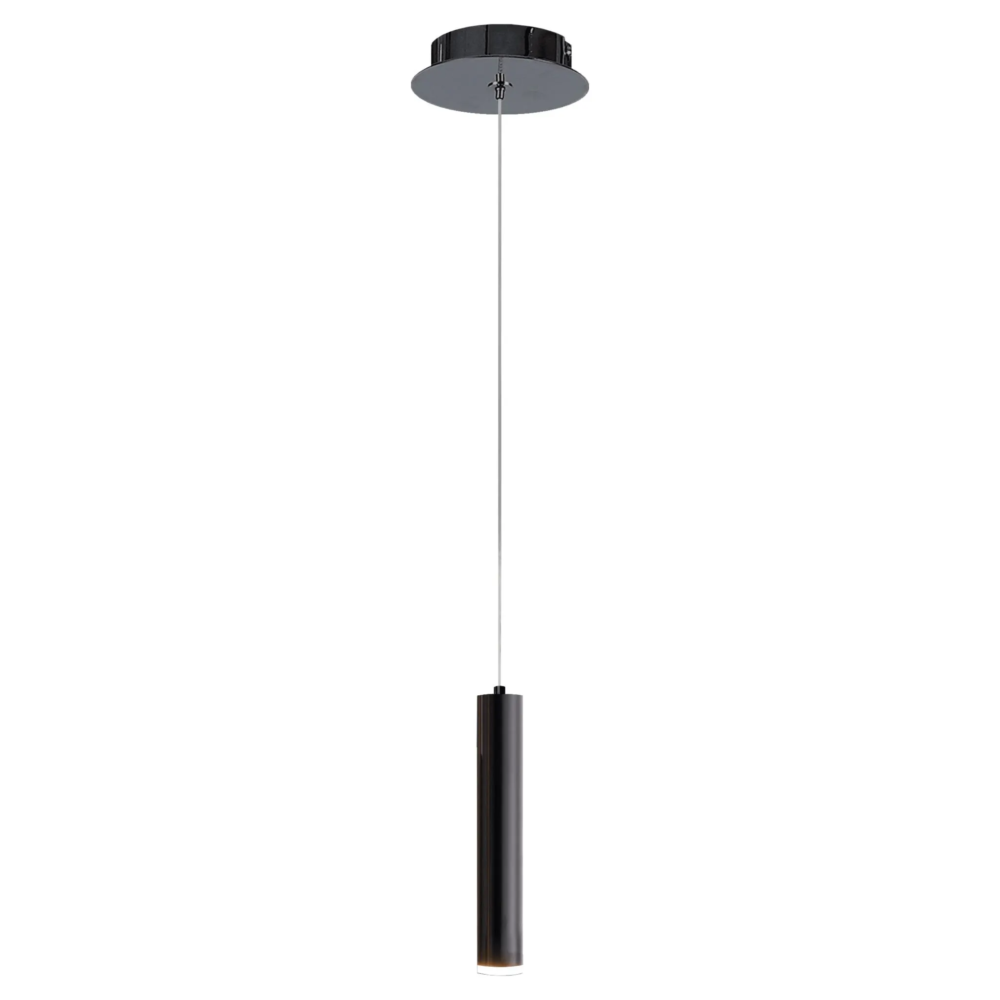 Lámpara colgante led de interior tipo cilindro Minha 3.8 x 30cm con cable de 3m
