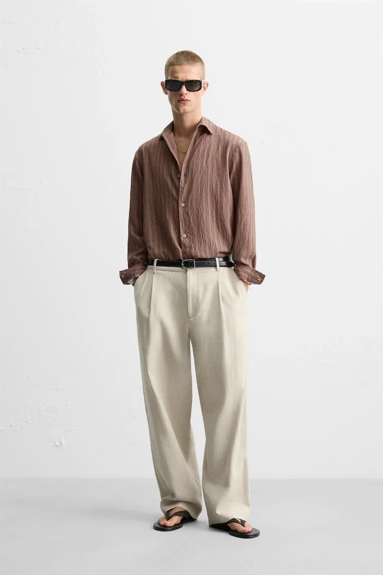 CAMISA FLUIDA RAYAS