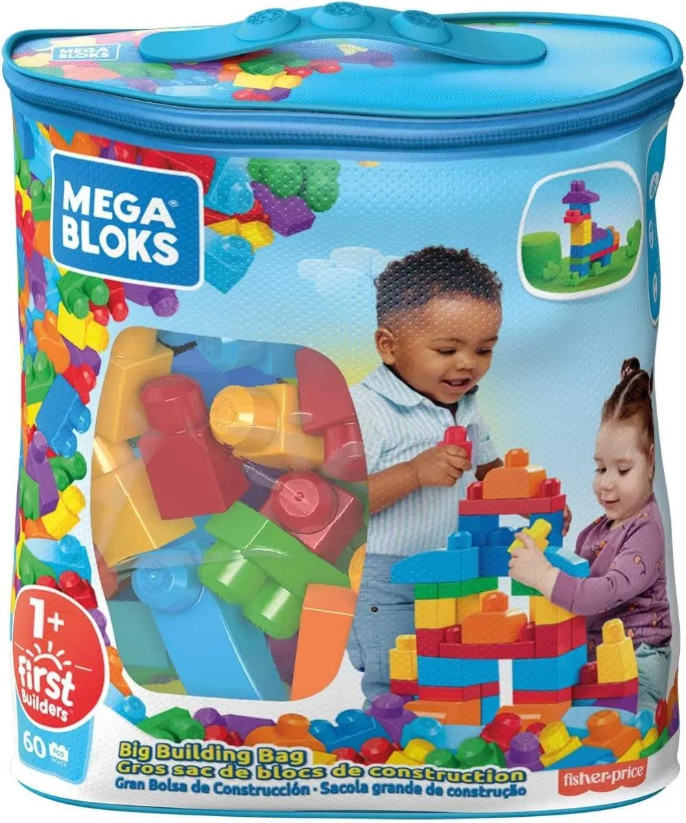 Mega Bloks Clásica Bolsa de Construcción 60 piezas DCH55