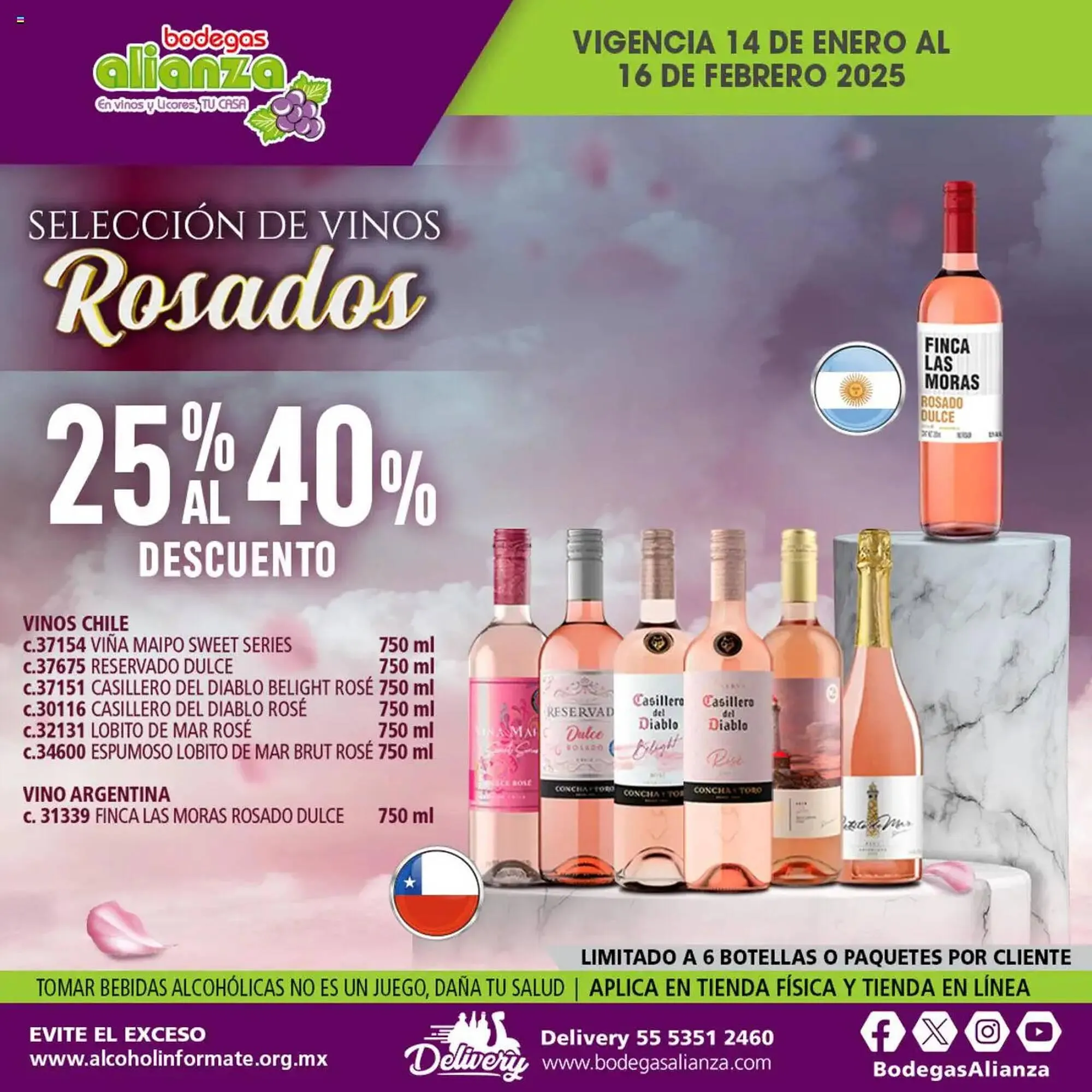 Catálogo de Catálogo Bodegas Alianza 14 de enero al 16 de febrero 2025 - Pagina 1