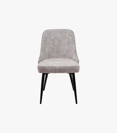 Silla Amleth De Tela Color Beige