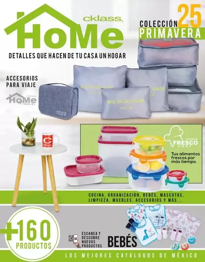 Catálogo de Catálogo Cklass Home Primavera Verano 2025 México 8 de enero al 31 de marzo 2025 - Pagina 1