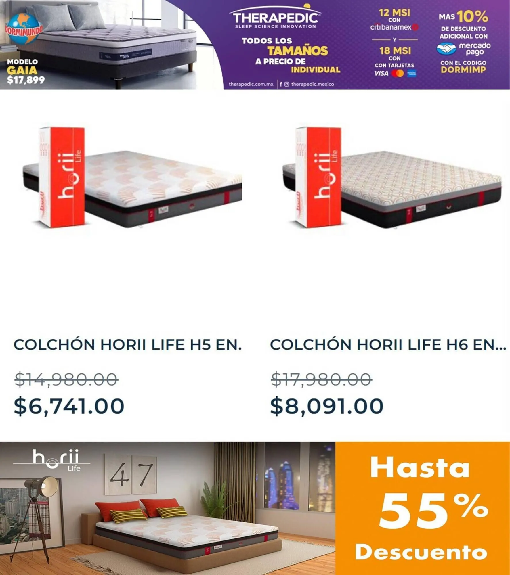 Catálogo de Catálogo Dormimundo 5 de septiembre al 21 de septiembre 2023 - Pagina 1