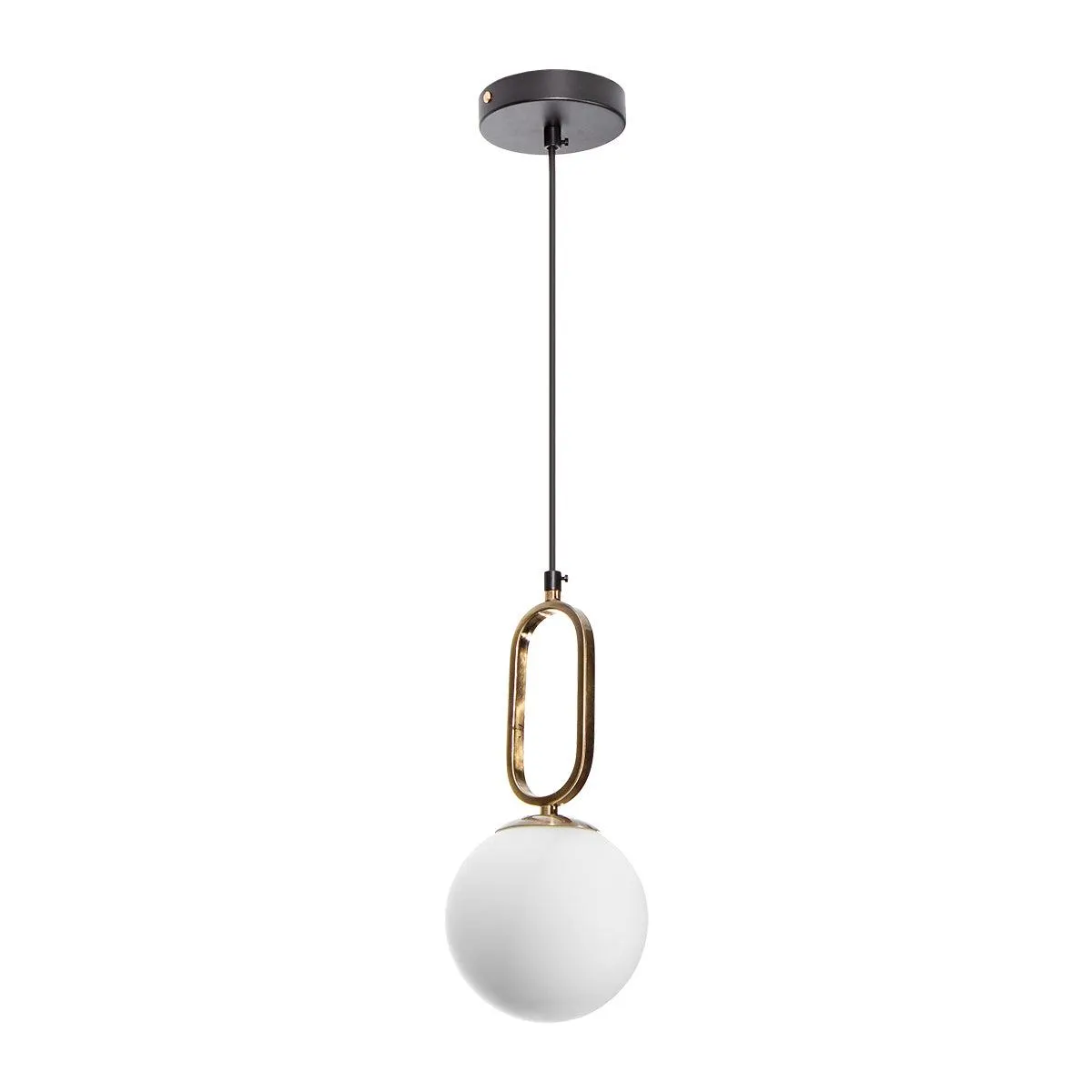 Lámpara Colgante Moderna Negro Socket E27 40w 1 Luz