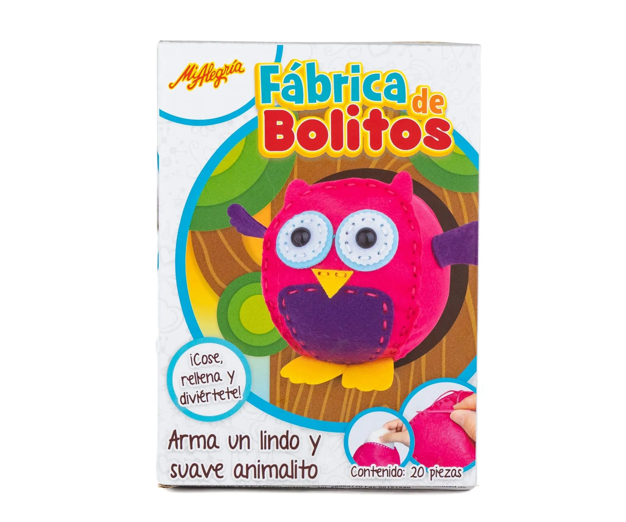 Fábrica De Bolitos Rojo. Cose y rellena tu bolito favorito - Mi Alegría