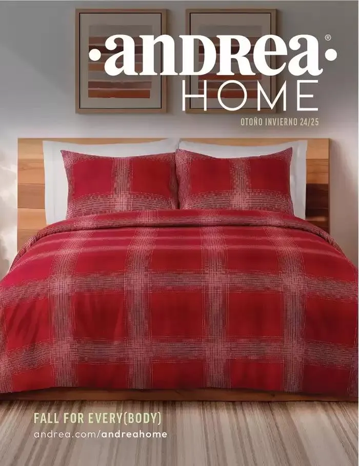 Catálogo de ANDREA - ANDREA HOME 26 de agosto al 25 de enero 2025 - Pagina 1