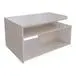 Mesa Centro Curvi Niebla 80X42X53 cm
