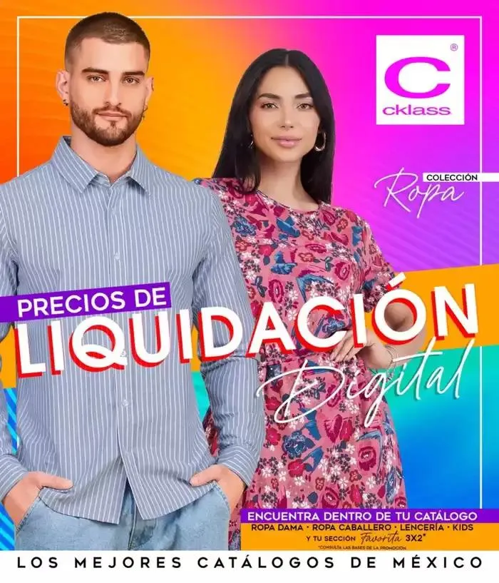 Catálogo de Catálogo Cklass Liquidación Digital Ropa 2025 México 24 de marzo al 31 de diciembre 2025 - Pagina 1