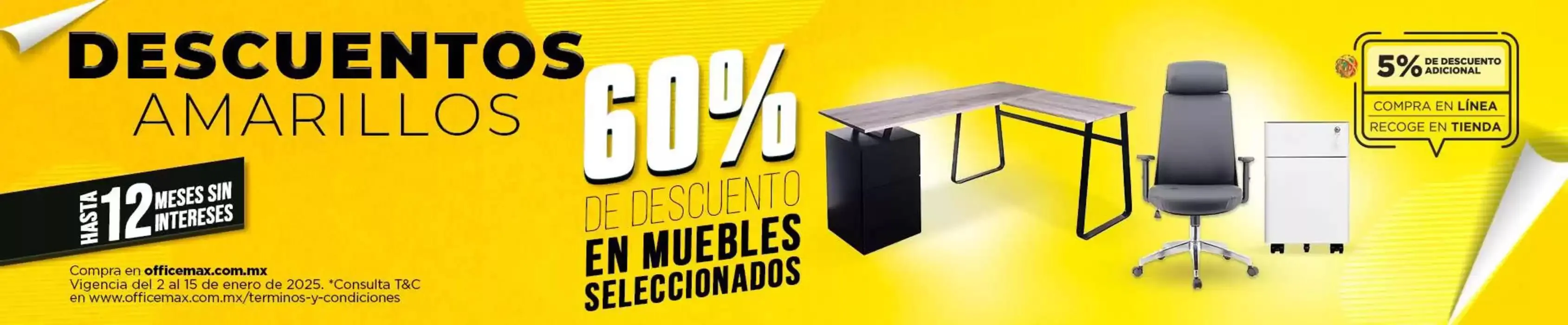 Catálogo de Descuentos Amarillos 3 de enero al 15 de enero 2025 - Pagina 1