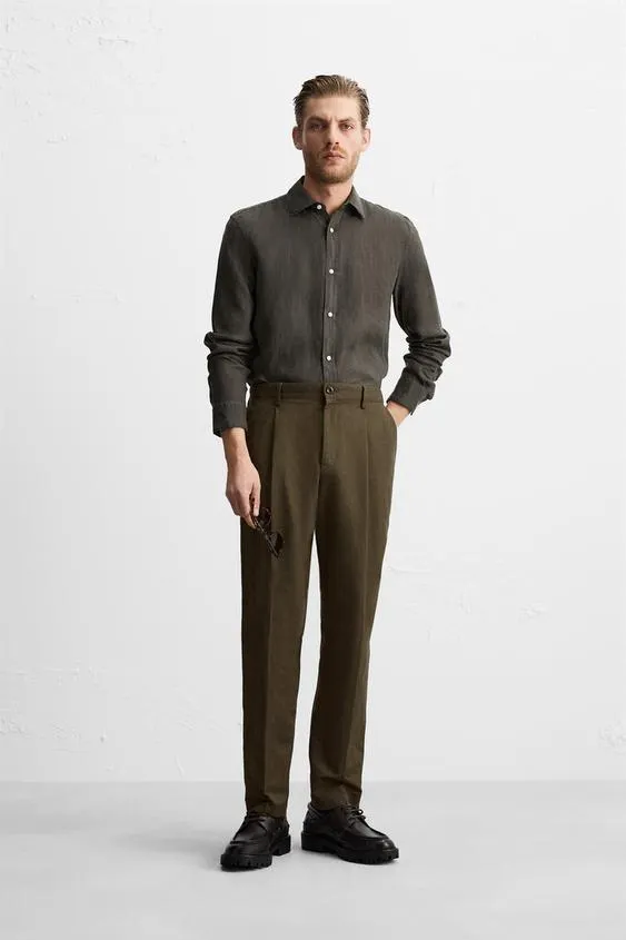 100% LINEN SHIRT