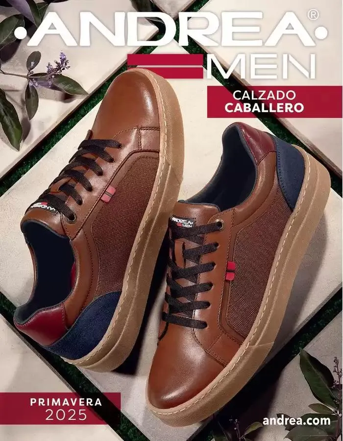 Catálogo de ANDREA | CALZADO CABALLERO 26 de enero al 24 de mayo 2025 - Pagina 1