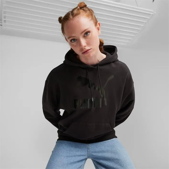 Sudadera con capucha para mujer CLASSICS Shiny Logo