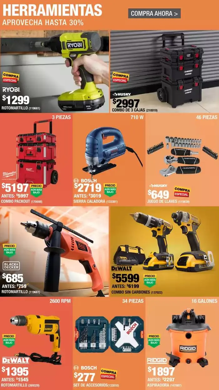 Catálogo de ¡Últimos ahorros! The Home Depot 27 de diciembre al 15 de enero 2025 - Pagina 8