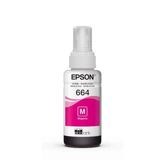 Botella de Tinta Epson Ecofit Color Magenta T664