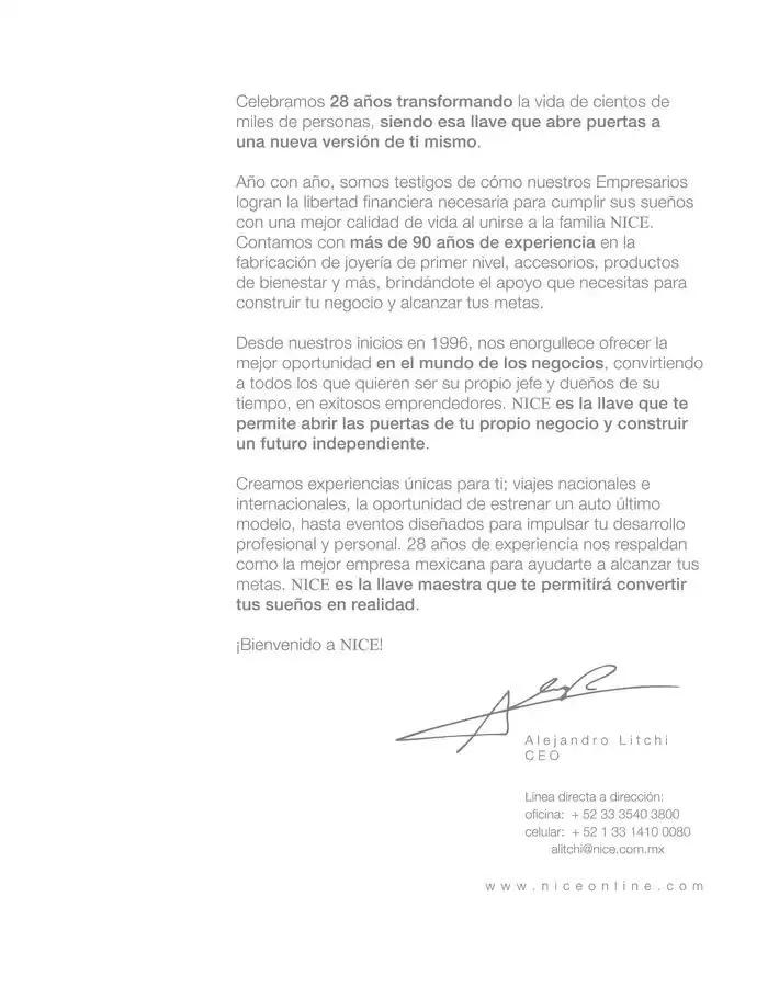 Catálogo de Catálogo NICE 424 25 de octubre al 31 de diciembre 2024 - Pagina 3