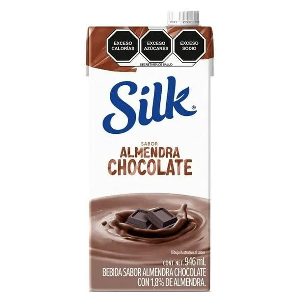 Bebida vegetal Silk sabor almendra con chocolate 946 ml