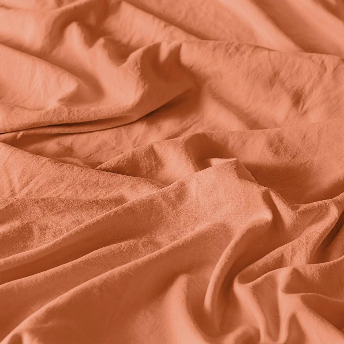 Sábanas Viasoft Washed Coral