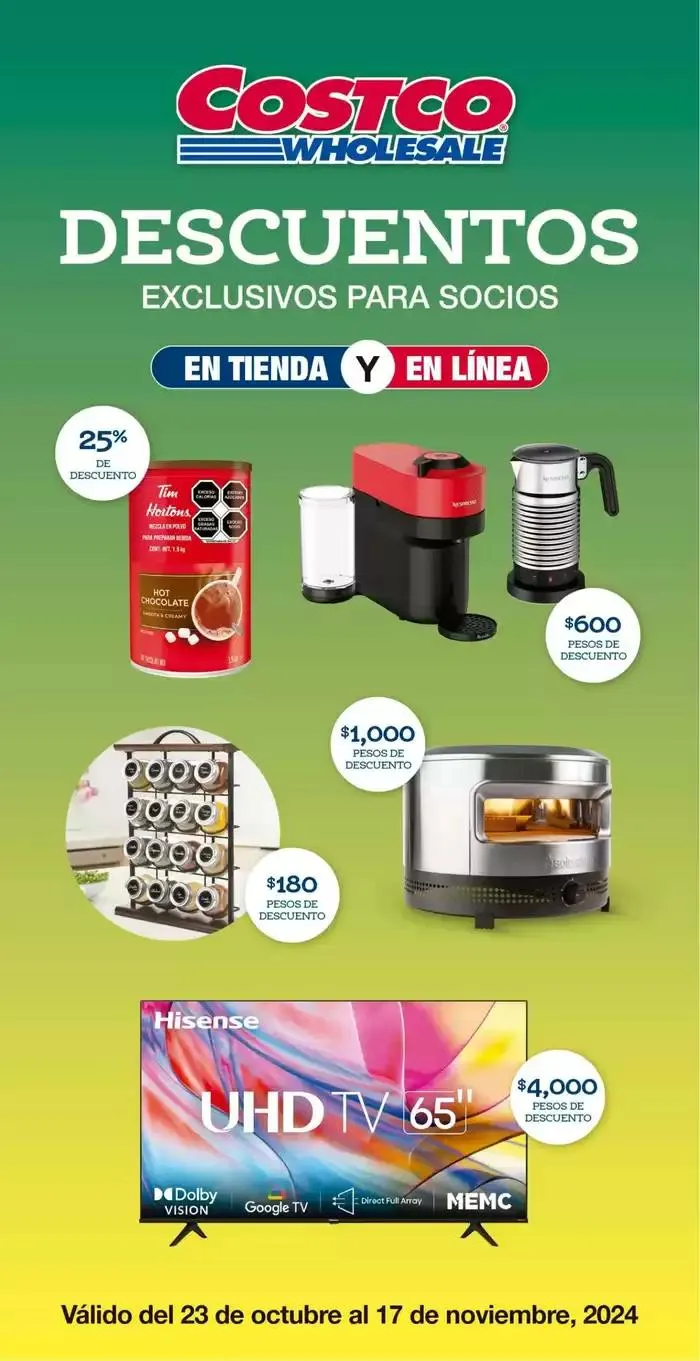 Catálogo de Cuponera Costco 23 de octubre al 17 de noviembre 2024 - Pagina 1
