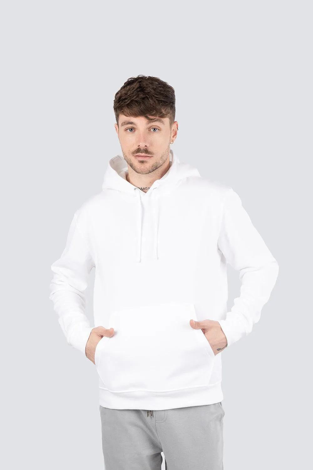 Sudadera cerrada con mini estampado
