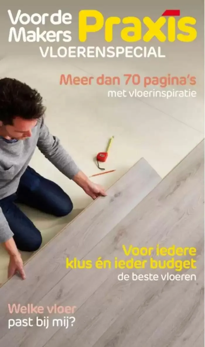 Vloerenspecial van 18 december tot 31 januari 2025 - Folder pagina 1