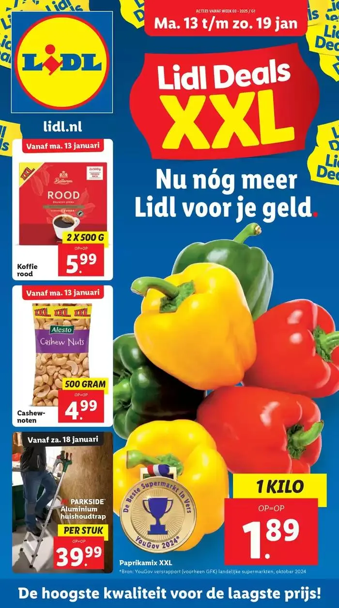 Topdeals en kortingen van 9 januari tot 22 januari 2025 - Folder pagina 1