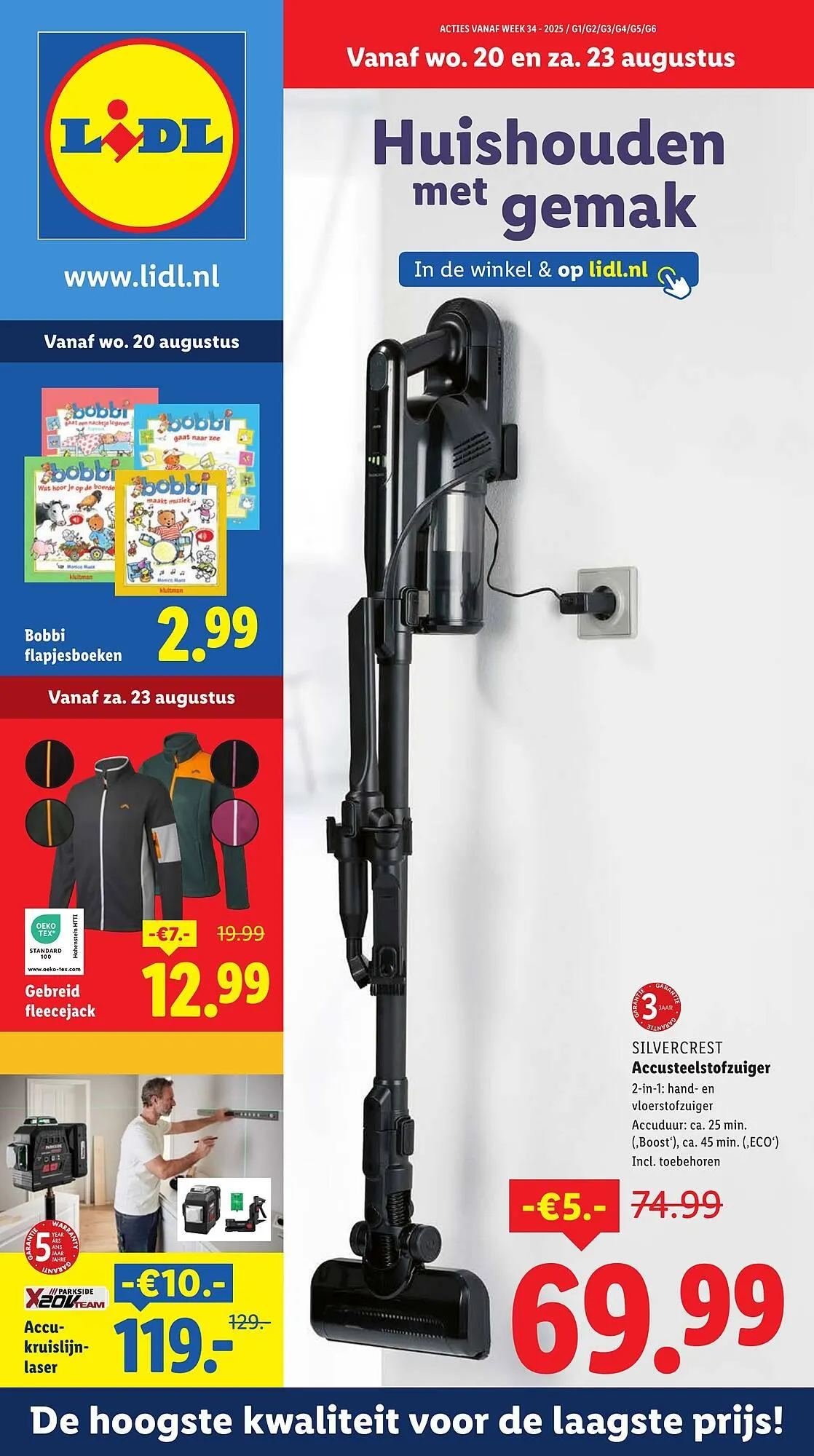Lidl folder van 20 augustus tot 23 augustus 2025 - Folder pagina 1