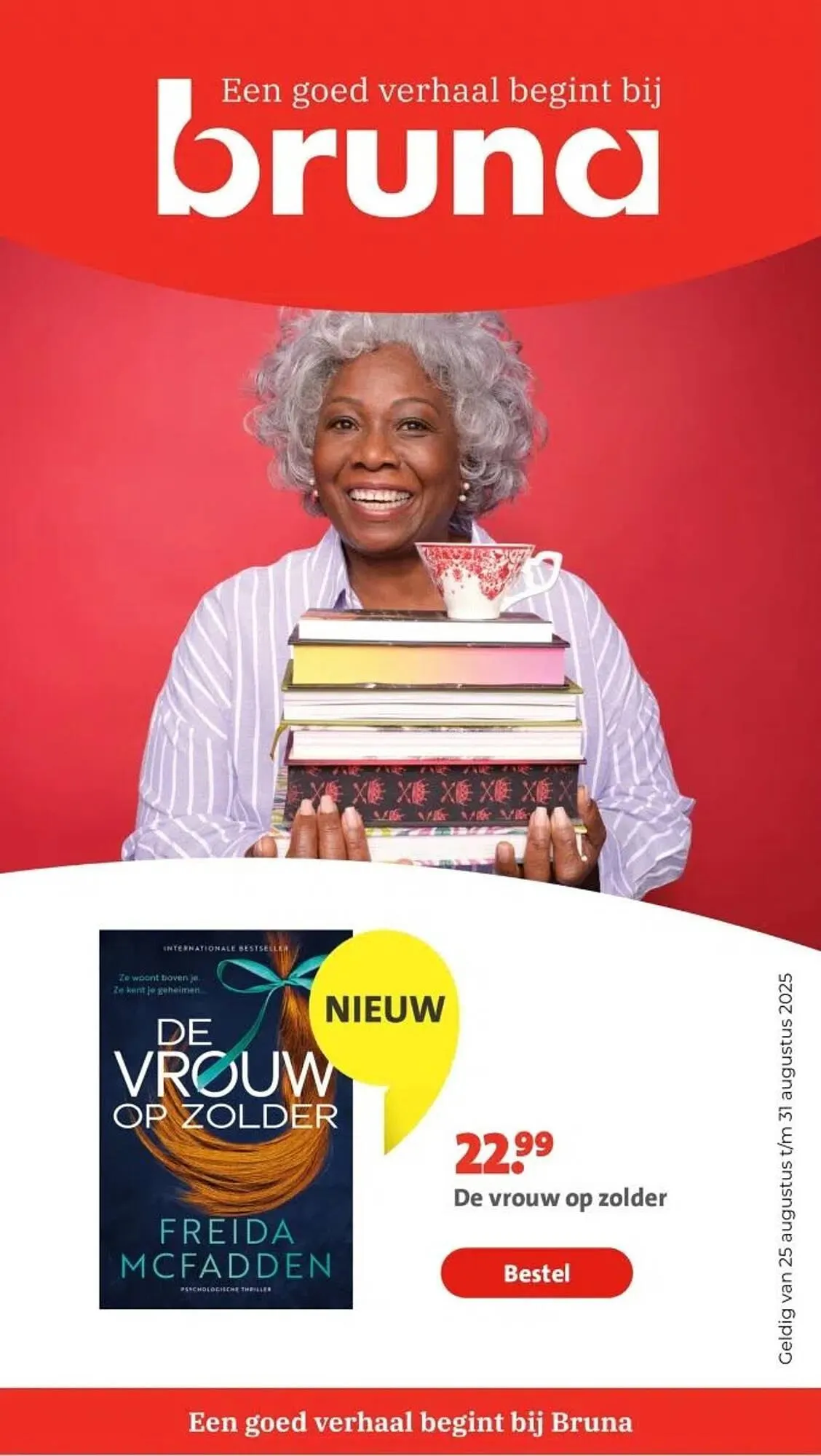 Bruna folder van 25 augustus tot 31 augustus 2025 - Folder pagina 1