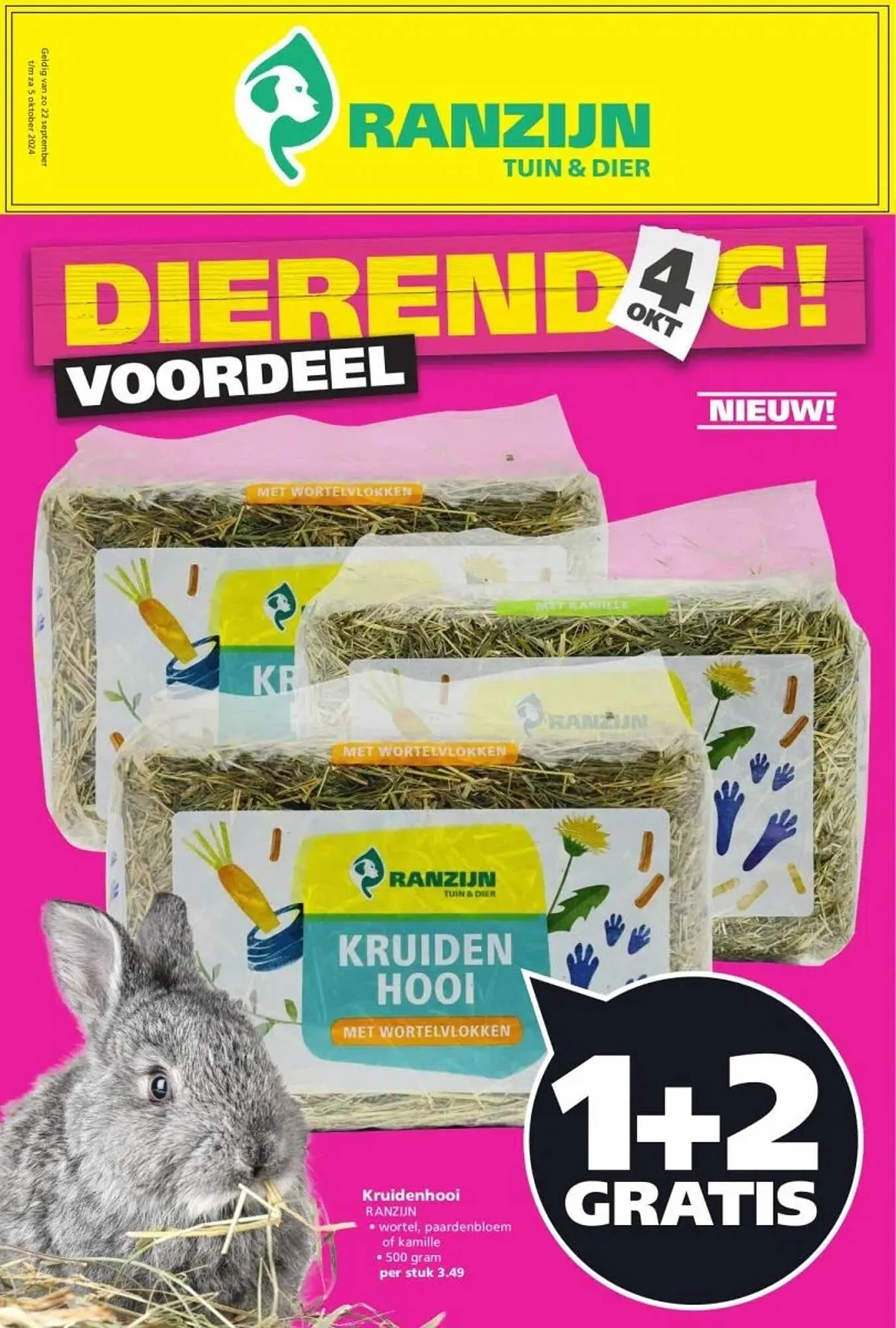 Ranzijn folder van 22 september tot 5 oktober 2024 - Folder pagina 1