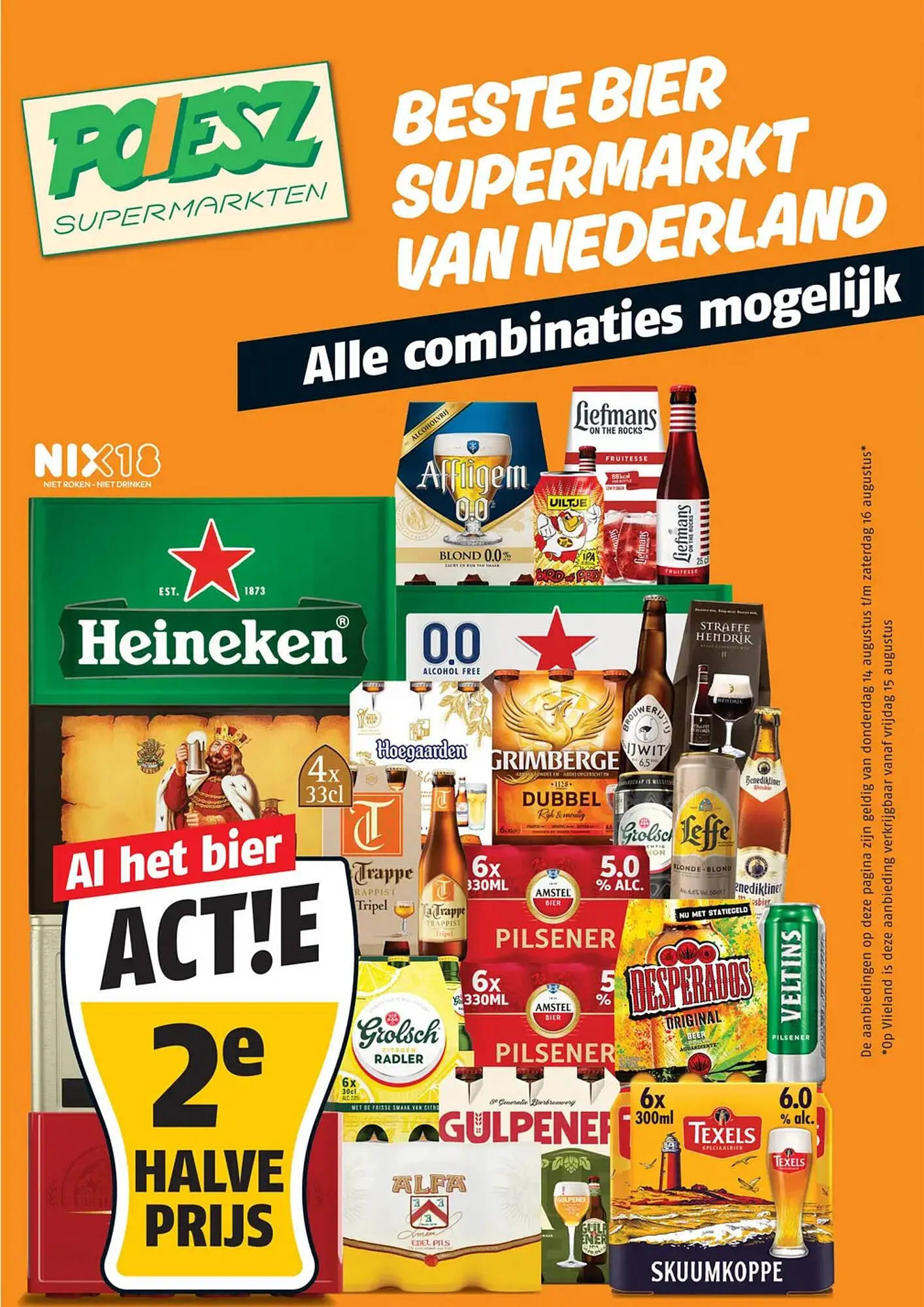 Poiesz folder van 14 augustus tot 16 augustus 2025 - Folder pagina 1
