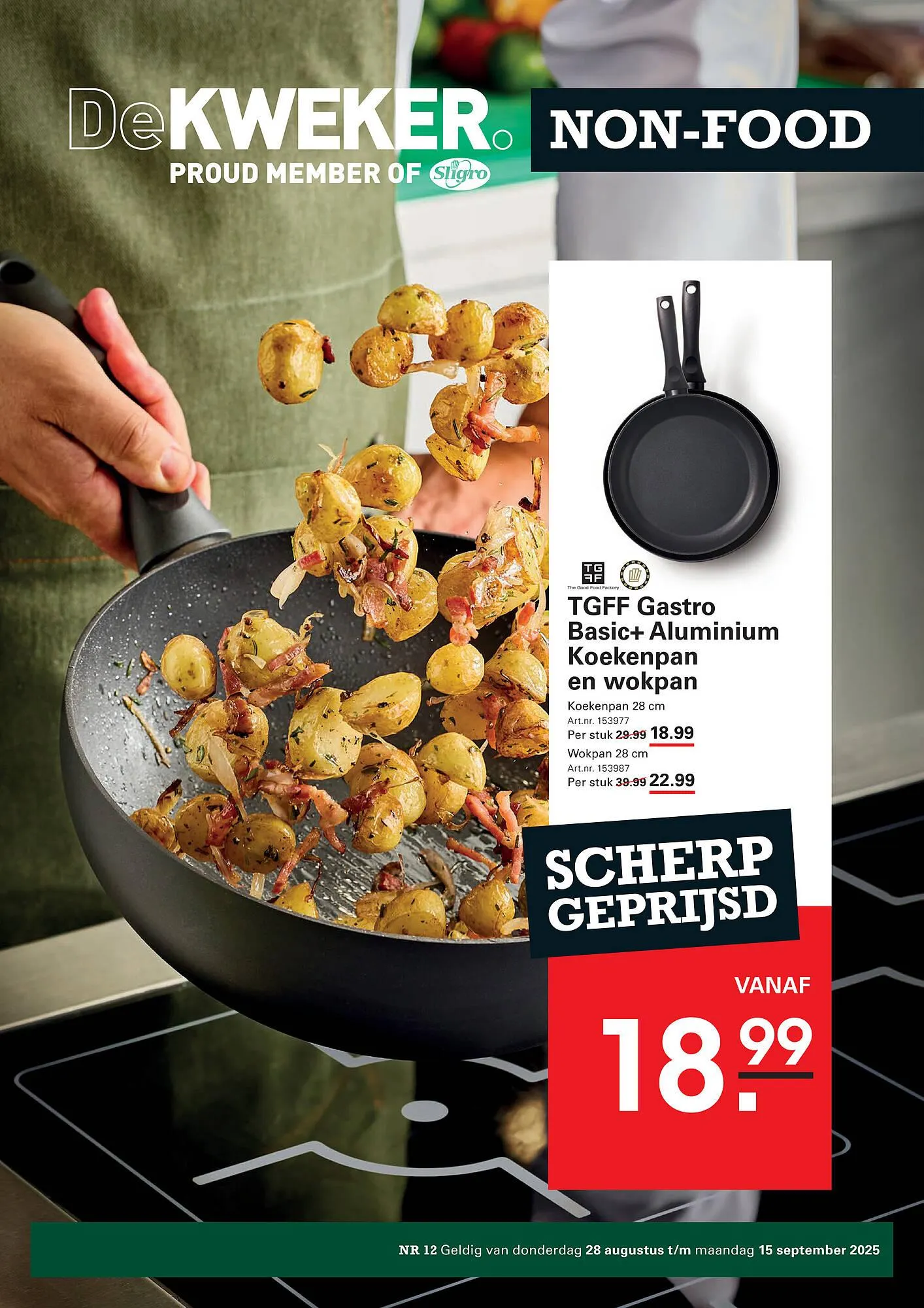 De Kweker folder van 28 augustus tot 15 september 2025 - Folder pagina 1