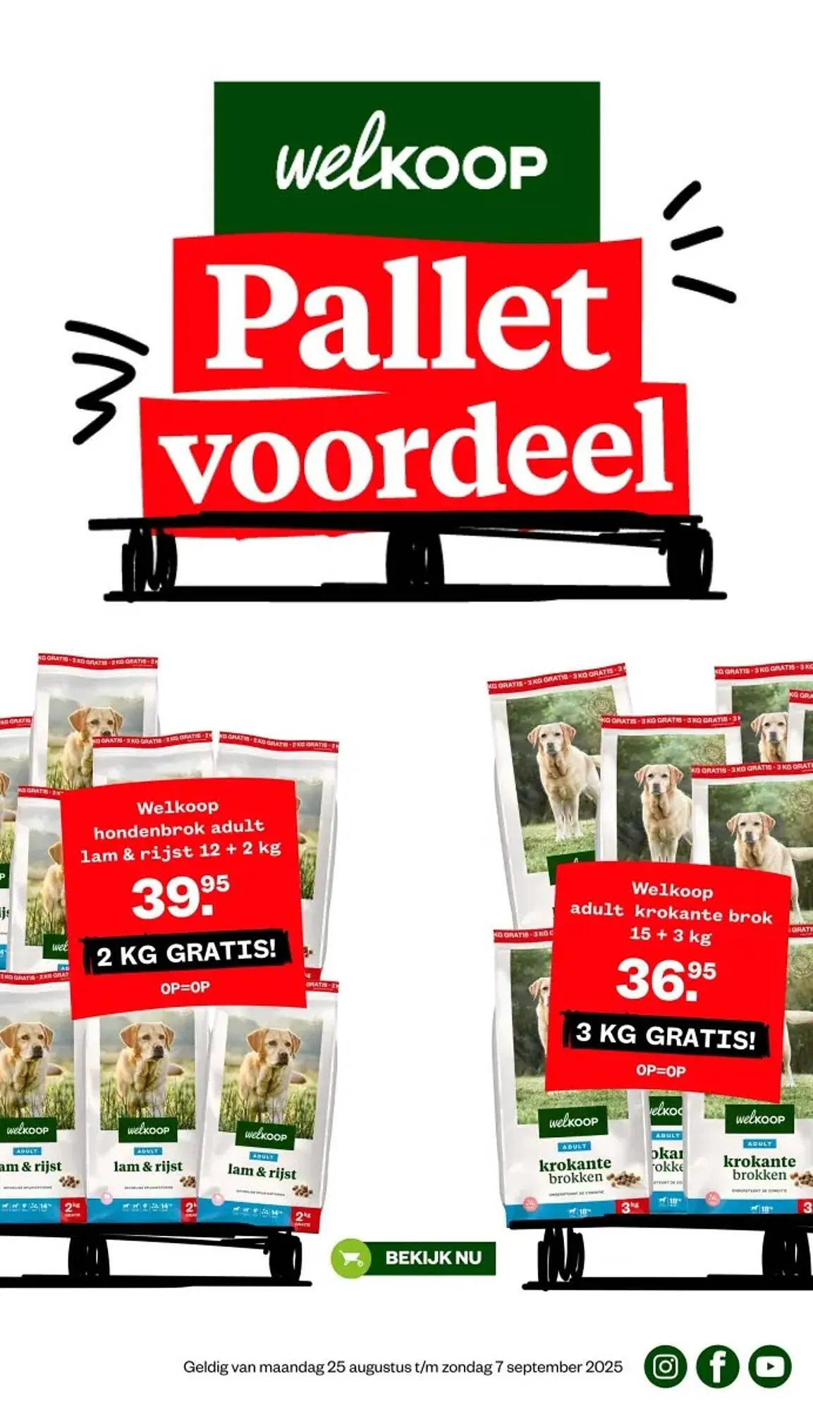 Welkoop folder van 25 augustus tot 7 september 2025 - Folder pagina 1