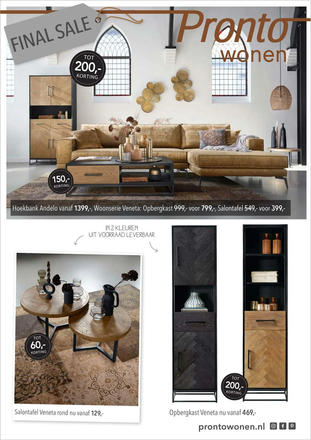 Pronto Wonen Actuele folder van 19 oktober tot 2 november 2025 - Folder pagina 1