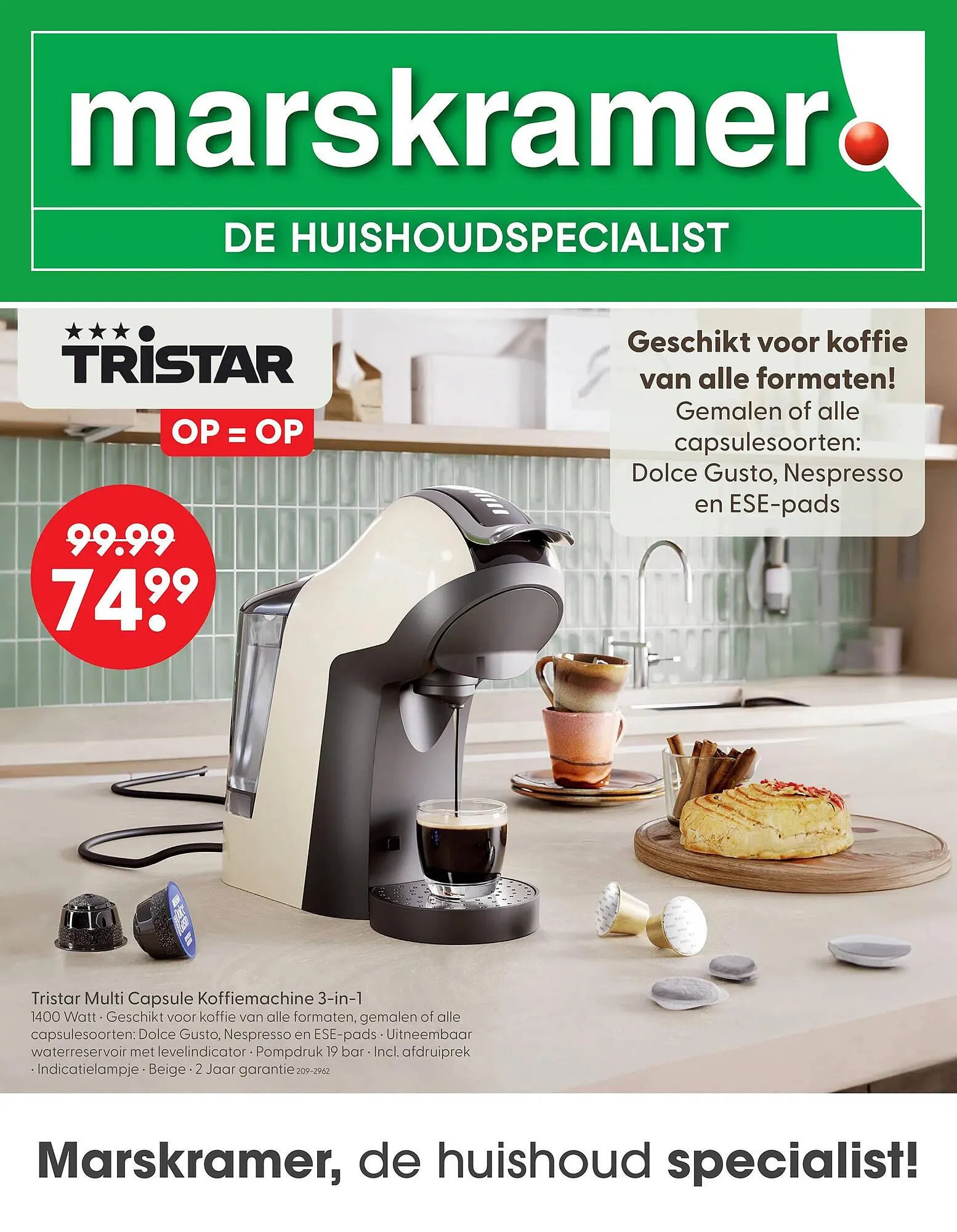 Marskramer folder van 23 augustus tot 8 september 2025 - Folder pagina 1