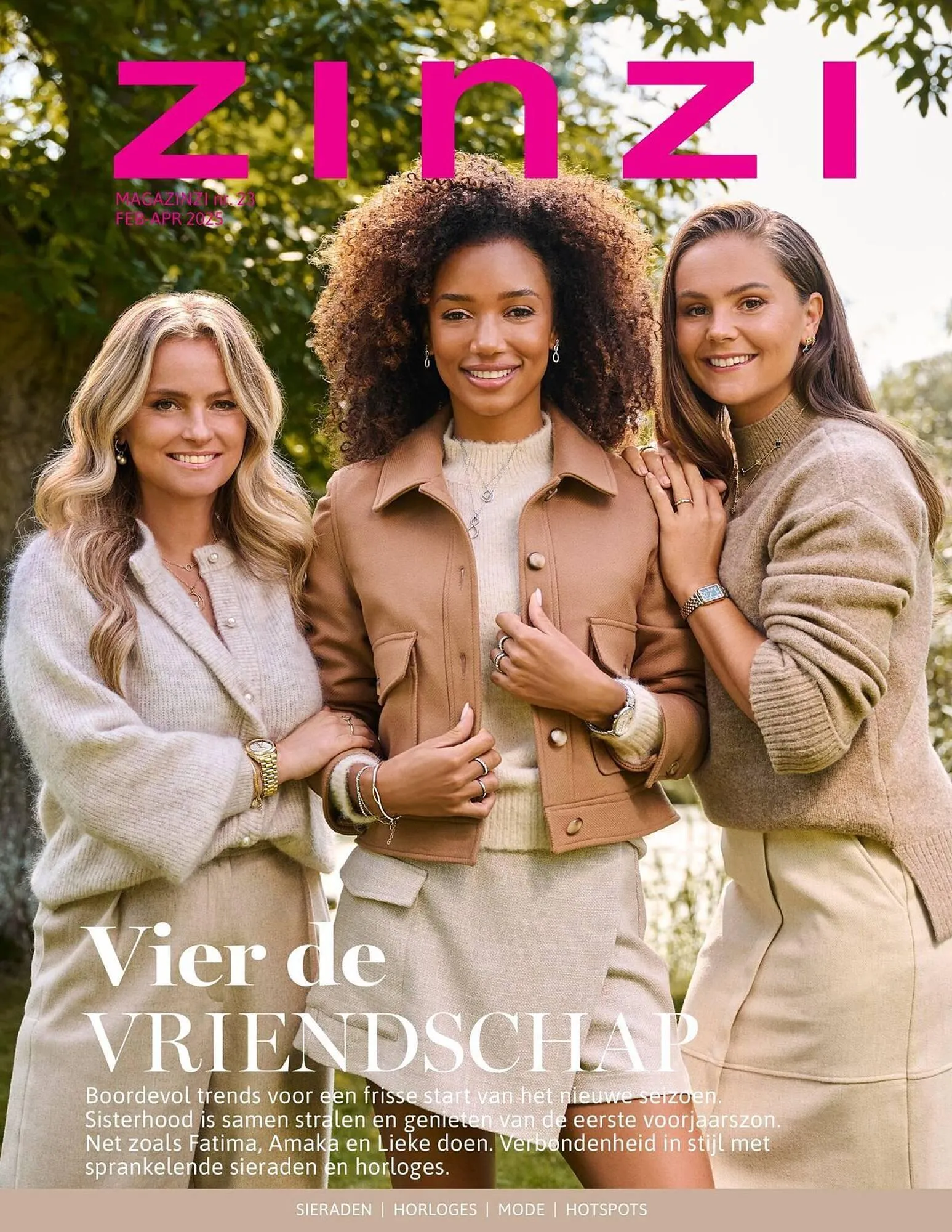Zinzi folder van 25 april tot 31 december 2025 - Folder pagina 1