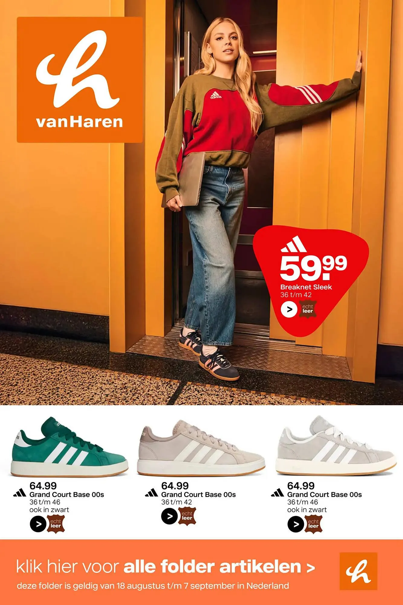 vanHaren folder van 18 augustus tot 7 september 2025 - Folder pagina 1