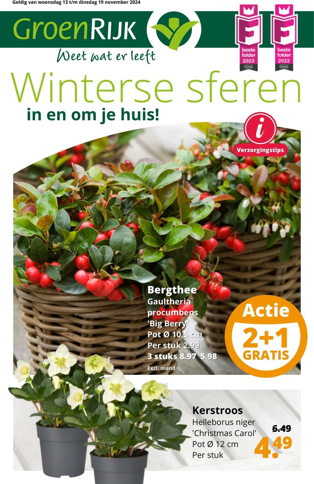 GroenRijk Actuele folder - 1