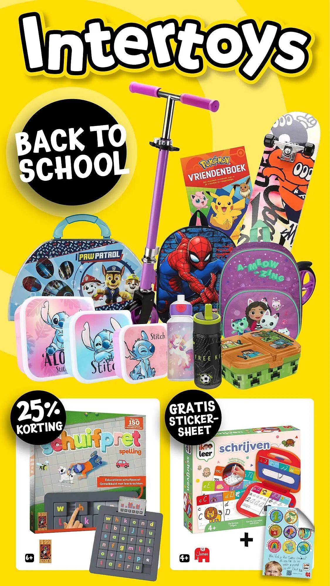 Intertoys folder van 9 augustus tot 31 augustus 2025 - Folder pagina 1
