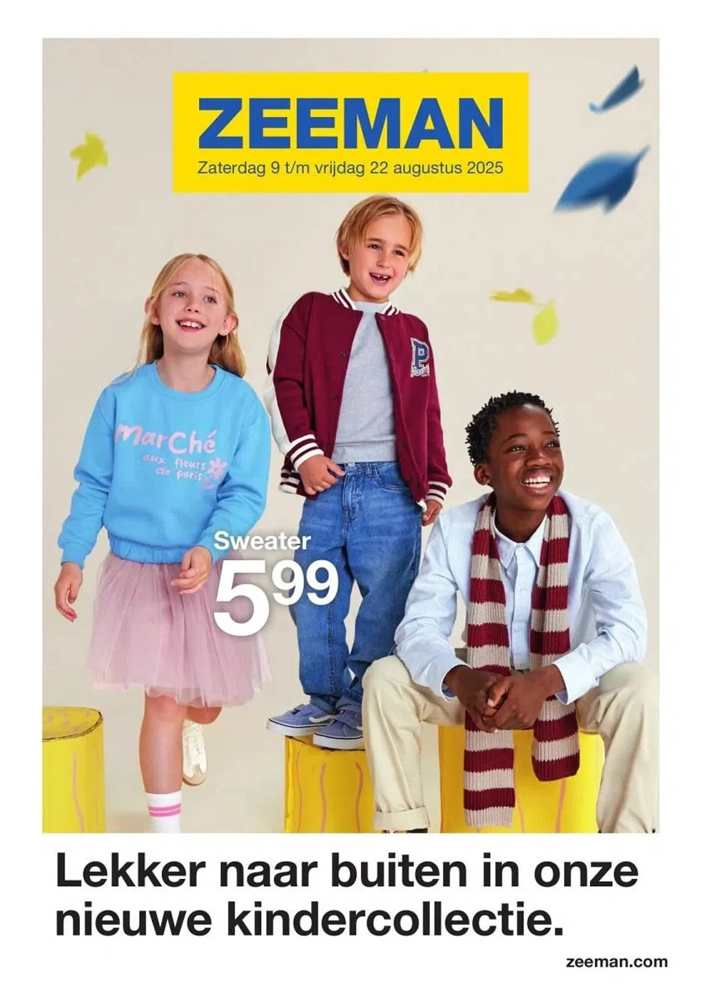 Zeeman folder van 9 augustus tot 22 augustus 2025 - Folder pagina 1