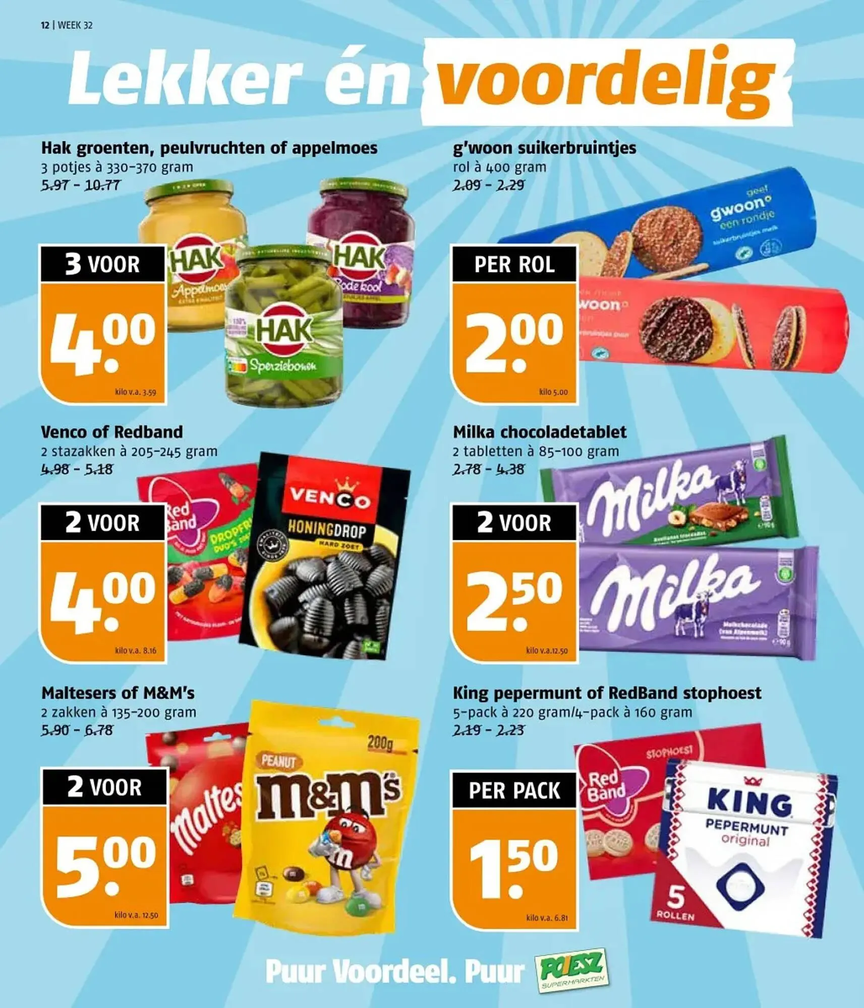 Poiesz folder van 3 augustus tot 9 augustus 2025 - Folder pagina 12
