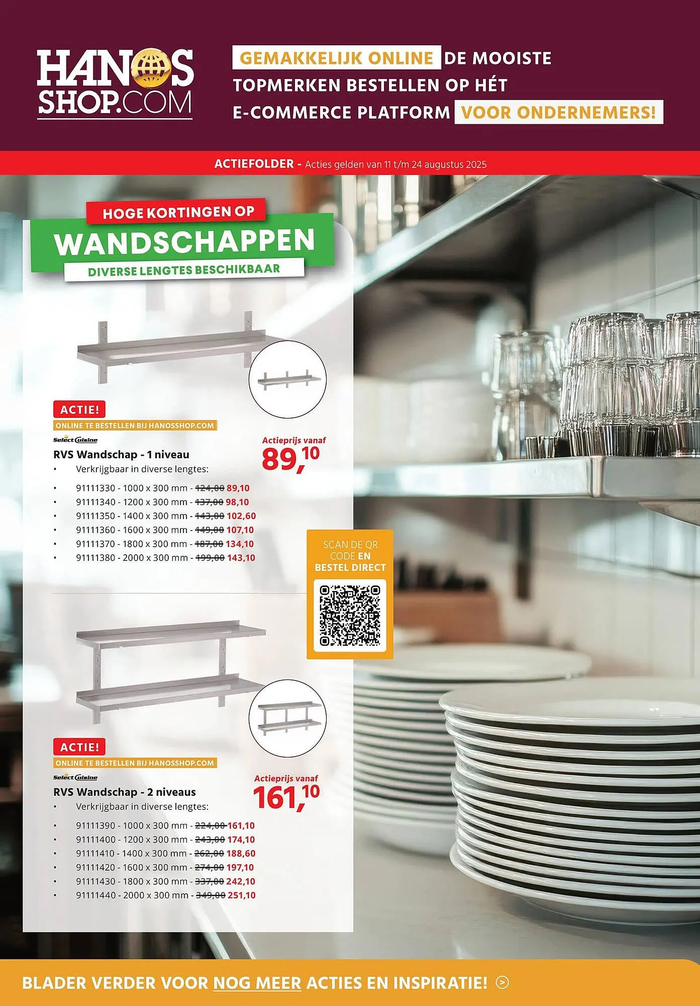 HANOS folder van 11 augustus tot 24 augustus 2025 - Folder pagina 1