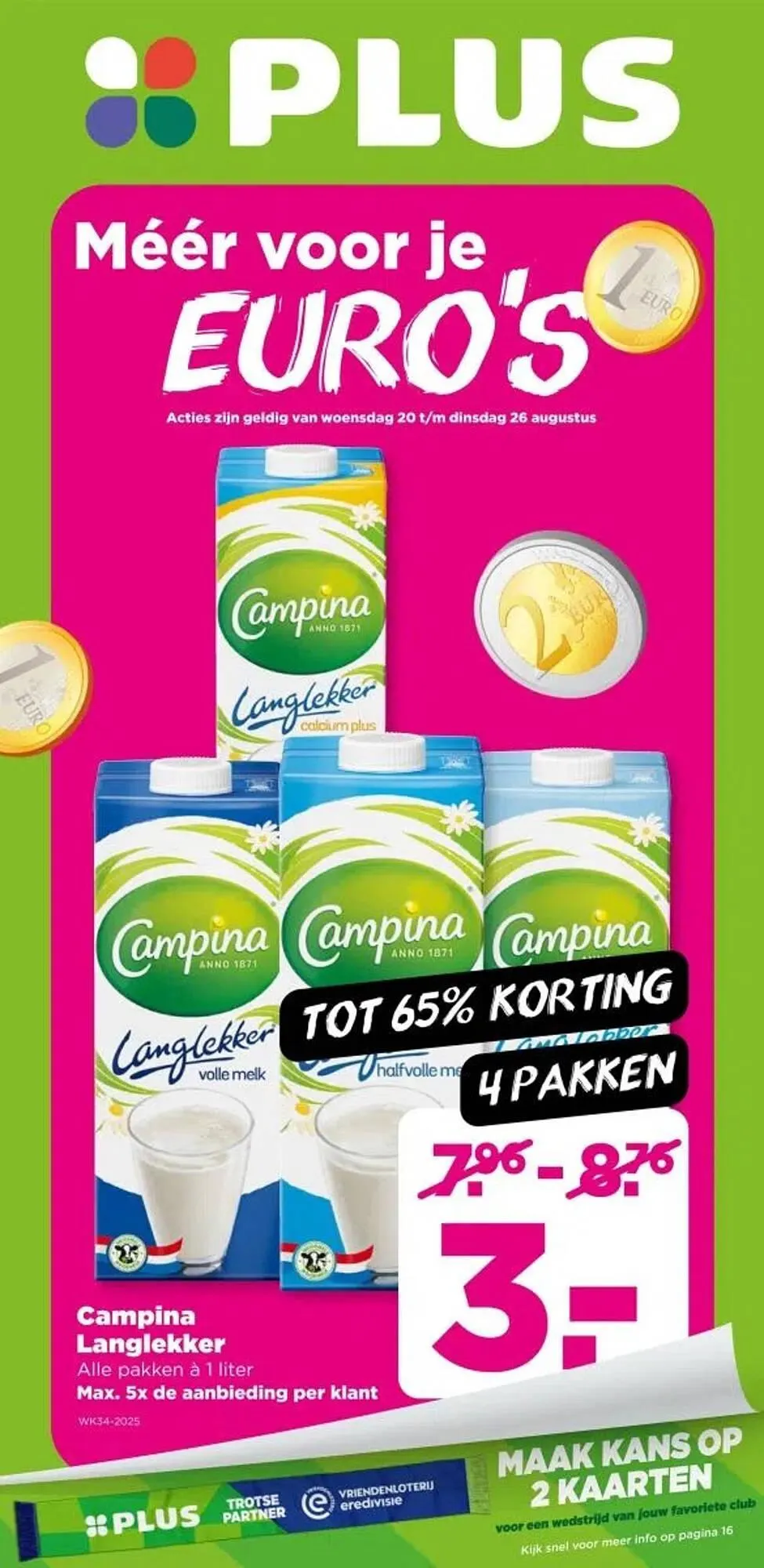 PLUS folder van 20 augustus tot 26 augustus 2025 - Folder pagina 1