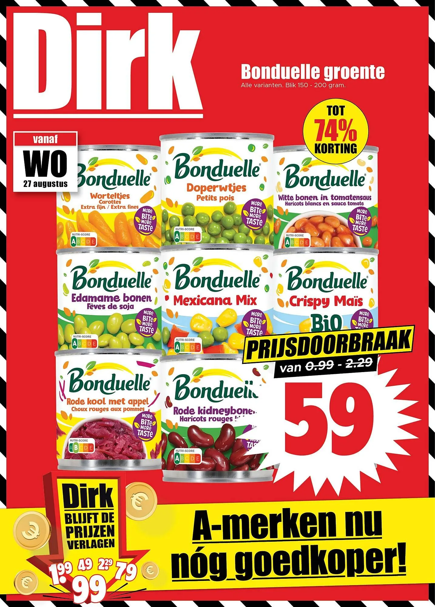 Dirk folder van 27 augustus tot 2 september 2025 - Folder pagina 1