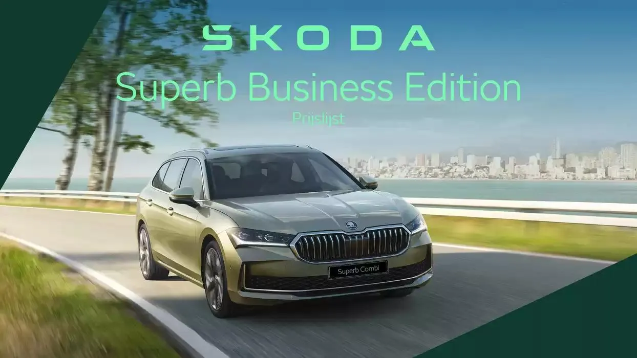 Škoda Superb (Combi) Prijslijst per 4 juli 2024 van 22 oktober tot 22 oktober 2025 - Folder pagina 1